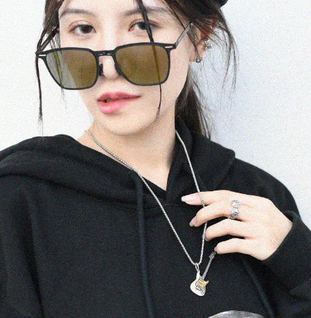 Chic Thai Silver Headset Ring - 4OEBP