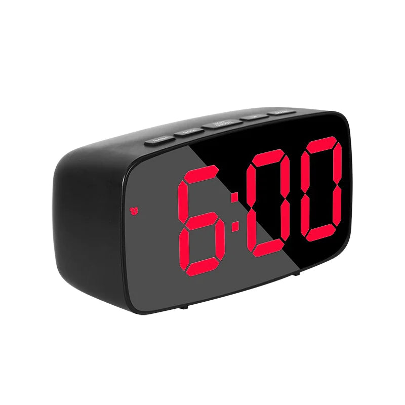 LED Mirror Alarm Clock - 4OEBP - 4OEBP
