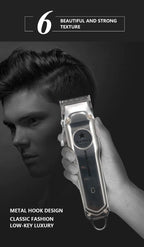 Stylish Men's Precision Hair Trimmer - 4OEBP - 4OEBP