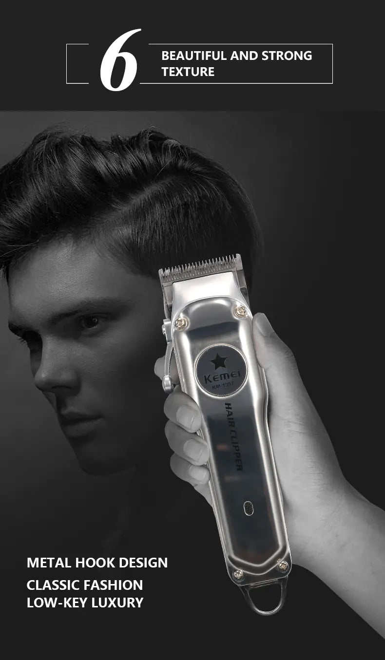 Stylish Men's Precision Hair Trimmer - 4OEBP
