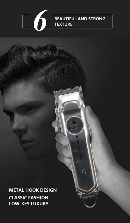 Stylish Men's Precision Hair Trimmer - 4OEBP