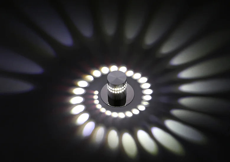 Modern LED Color-Changing Corridor Wall Light Fixture - 4OEBP - 4OEBP