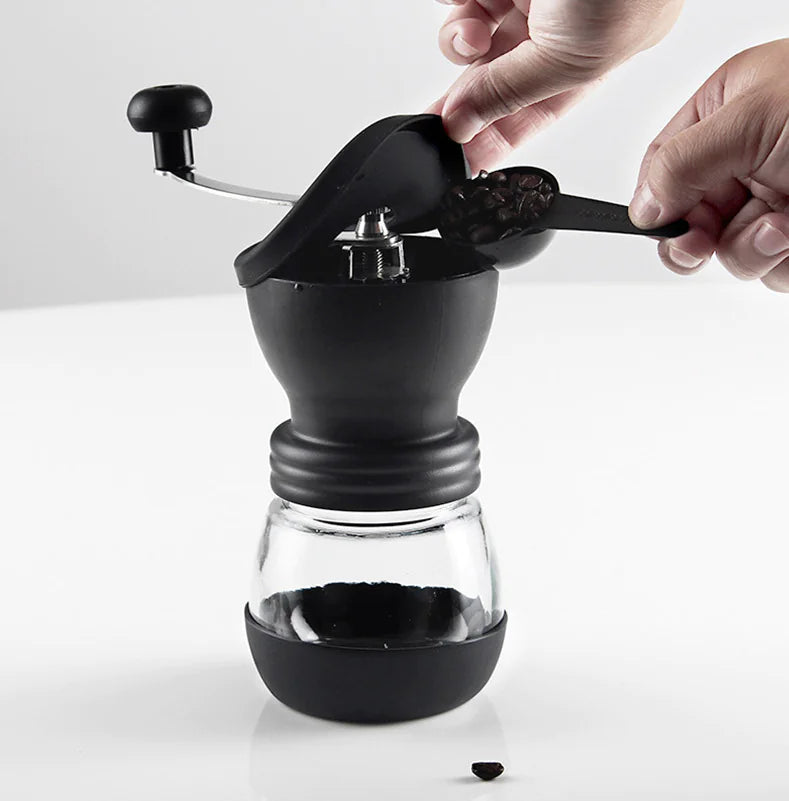 Sleek Ceramic Handheld Coffee Mill - 4OEBP - 4OEBP
