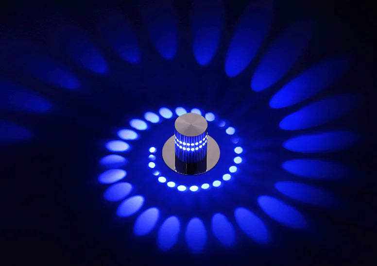Modern LED Color-Changing Corridor Wall Light Fixture - 4OEBP - 4OEBP