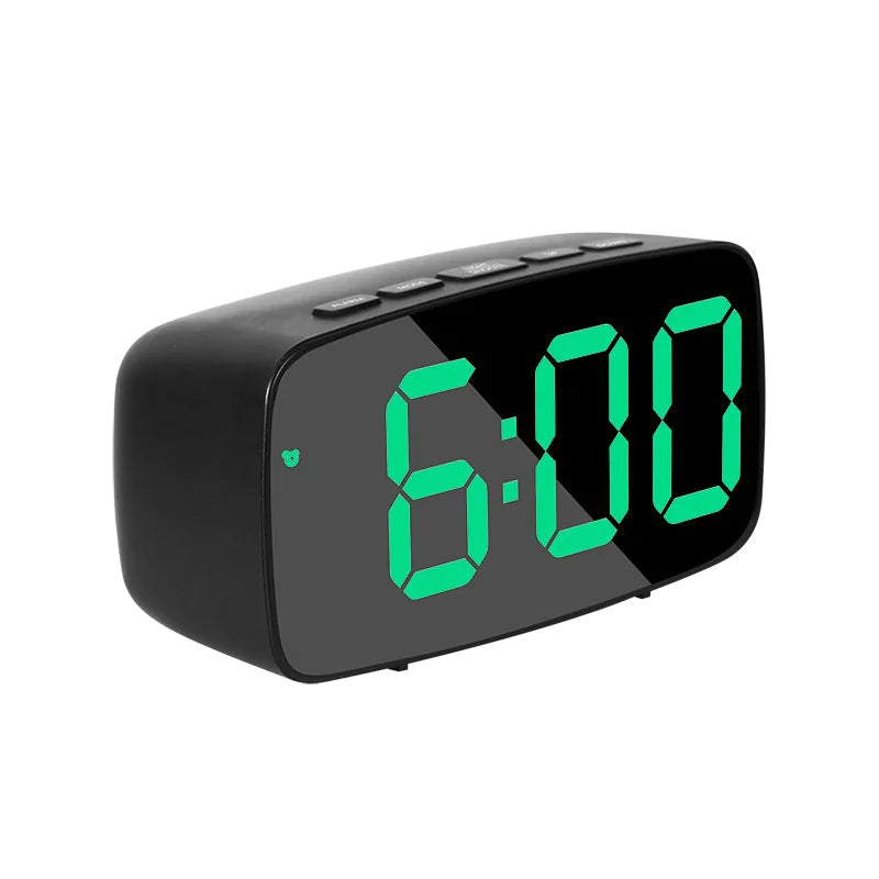 LED Mirror Alarm Clock - 4OEBP - 4OEBP