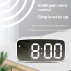 LED Mirror Alarm Clock - 4OEBP - 4OEBP