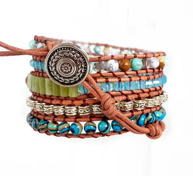 4OEBP - Hand-Woven Multi-Layer Winding Bracelet