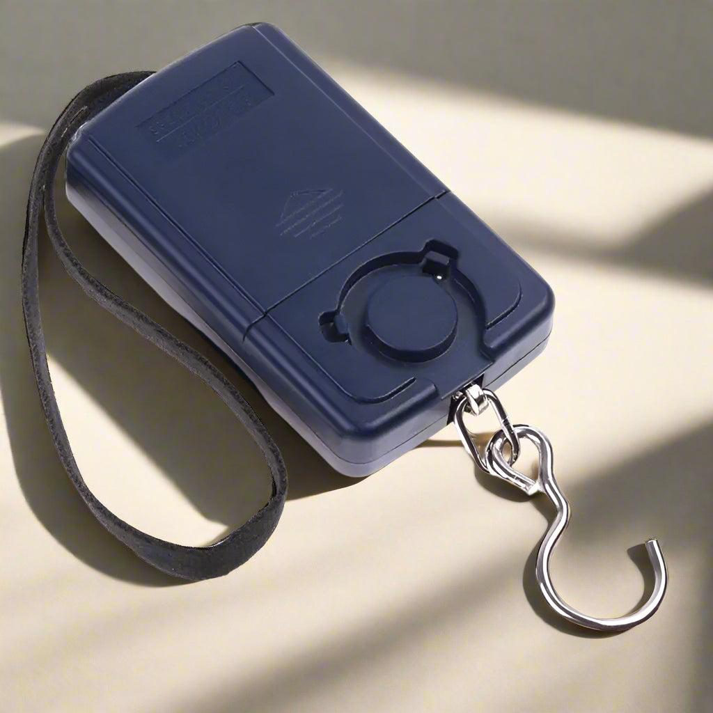 4OEBP - Portable 40KG Luggage Scale with Hook for Fishing