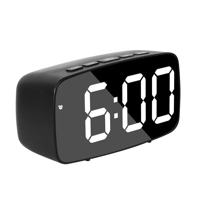 LED Mirror Alarm Clock - 4OEBP - 4OEBP