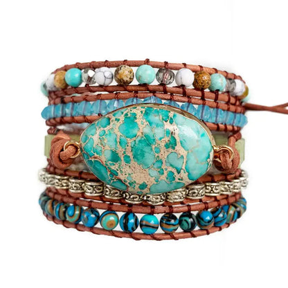 4OEBP - Hand-Woven Multi-Layer Winding Bracelet