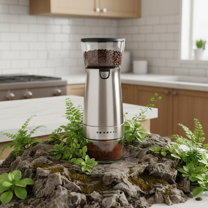 USB Rechargeable Automatic Coffee Grinder Machine - 4OEBP