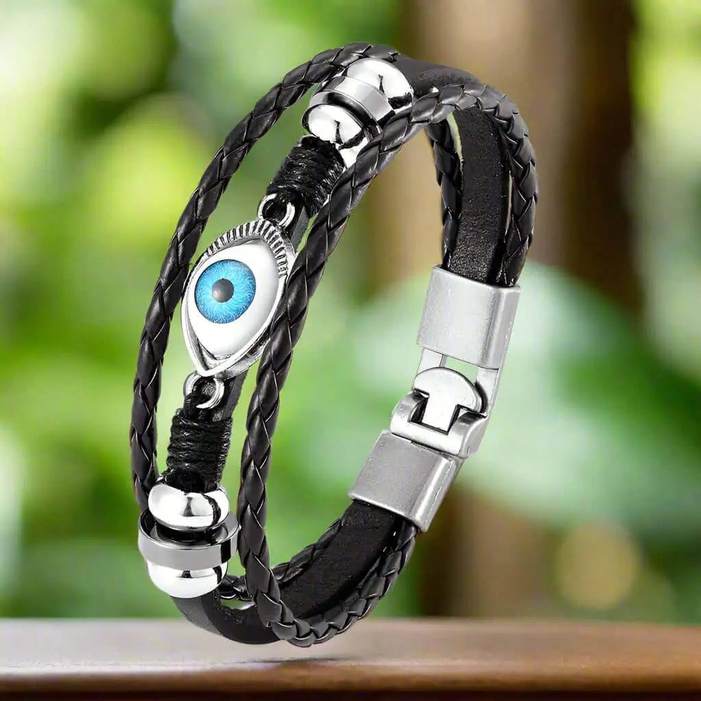 Multi-Layer Blue Eye Bracelet - 4OEBP - 4OEBP
