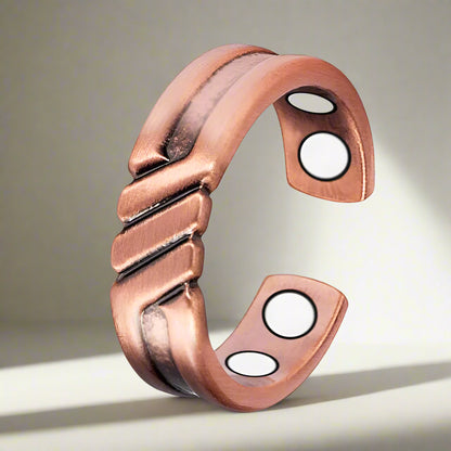 CopperFlex Magnetic Unisex Rings - 4OEBP